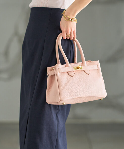 La boutique BonBon（ラブティックボンボン）の「【オウレンティ】ストラップ付キーベルトハンドバッグ（ハンドバッグ・レディース・ピンク/ミント・FREE）」の18枚目の写真