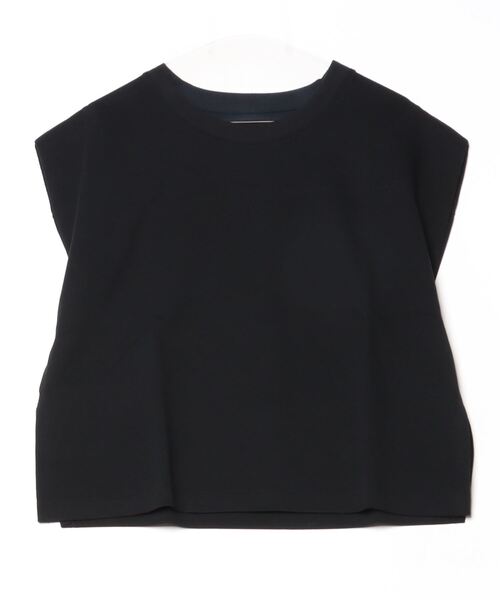 ROBES&CONFECTIONS（ローブスコンフェクションズ）の「Robes & Confections/ローブス&コンフェクションズ/スピンコットンヘビー天竺カットソー（Tシャツ/カットソー・レディース・グレー/ブラック・1/3）」の3枚目の写真