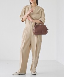 RONEL（ロネル）の「ツイル ワーク オールインワン（サロペット/オーバーオール）」