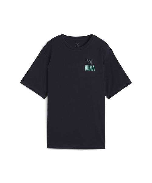PUMA（プーマ）の「PUMA プーマ ウィメンズ ロード トゥ ユニティ リラックス グラフィック 半袖 Tシャツ（Tシャツ/カットソー・レディース・ネイビー/ホワイト・X-SMALL/MEDIUM/SMALL/LARGE/X-LARGE）」の13枚目の写真