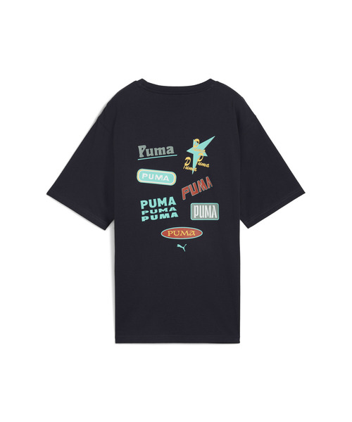 PUMA（プーマ）の「PUMA プーマ ウィメンズ ロード トゥ ユニティ リラックス グラフィック 半袖 Tシャツ（Tシャツ/カットソー・レディース・ネイビー/ホワイト・X-SMALL/MEDIUM/SMALL/LARGE/X-LARGE）」の14枚目の写真