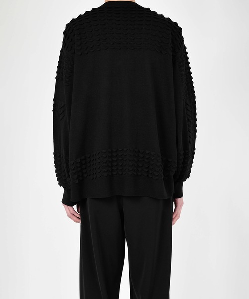 LAD MUSICIAN（ラッドミュージシャン）の「3D KNIT PULLOVER（ニット/セーター・メンズ・ブラック・FREE）」の4枚目の写真