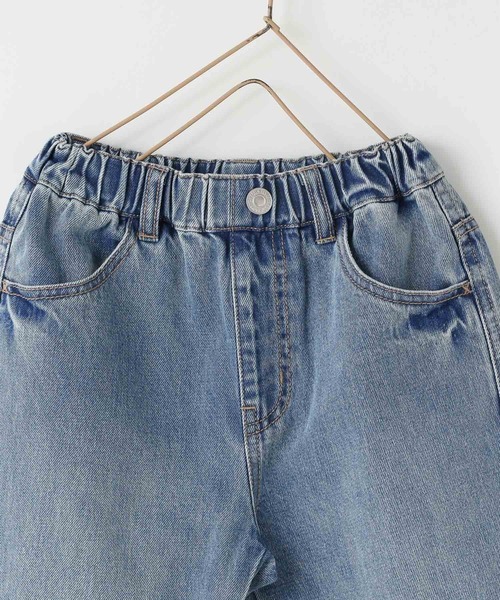 LOWRYS FARM（ローリーズファーム）の「デニムイージーパンツ　318890（デニムパンツ・キッズ・グレー/ブルー・110cm/120cm/130cm/140cm/150cm）」の3枚目の写真