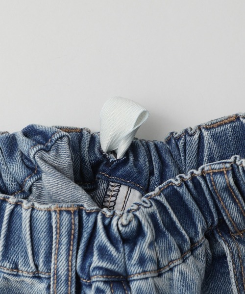 LOWRYS FARM（ローリーズファーム）の「デニムイージーパンツ　318890（デニムパンツ・キッズ・グレー/ブルー・110cm/120cm/130cm/140cm/150cm）」の9枚目の写真