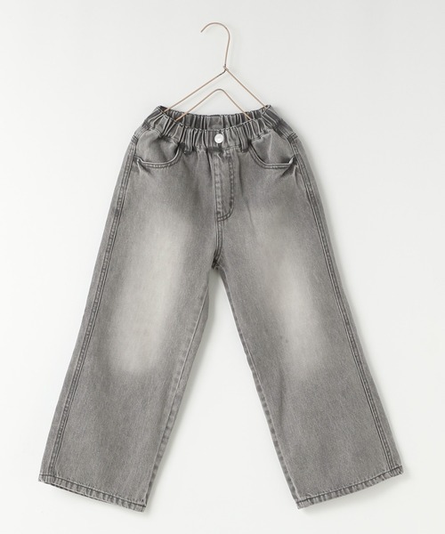 LOWRYS FARM（ローリーズファーム）の「デニムイージーパンツ　318890（デニムパンツ・キッズ・グレー/ブルー・110cm/120cm/130cm/140cm/150cm）」の11枚目の写真