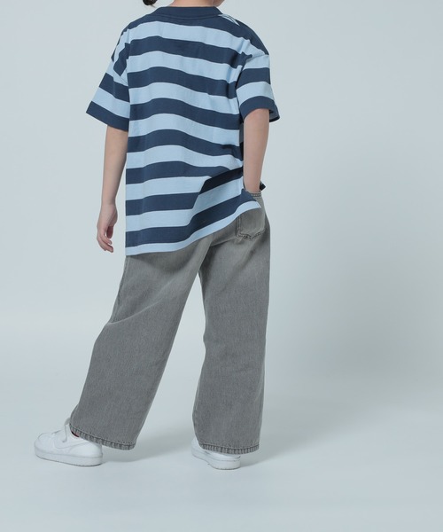 LOWRYS FARM（ローリーズファーム）の「デニムイージーパンツ　318890（デニムパンツ・キッズ・グレー/ブルー・110cm/120cm/130cm/140cm/150cm）」の20枚目の写真