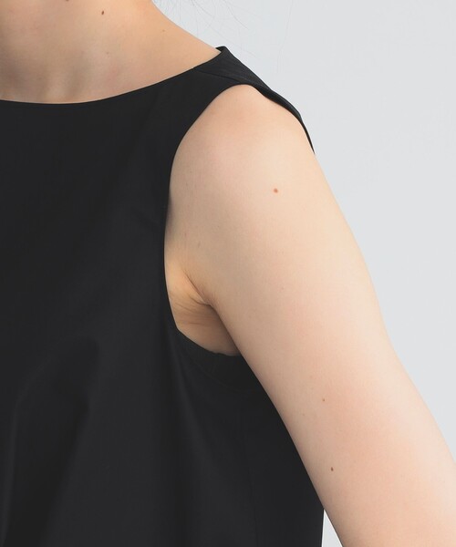 EFFE BEAMS（エッフェビームス）の「ダブルタック コットンツイル ブラウス（シャツ/ブラウス・レディース・ブラック/ホワイト・36/38）」の14枚目の写真