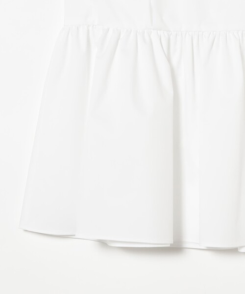 EFFE BEAMS（エッフェビームス）の「ダブルタック コットンツイル ブラウス（シャツ/ブラウス・レディース・ブラック/ホワイト・36/38）」の10枚目の写真