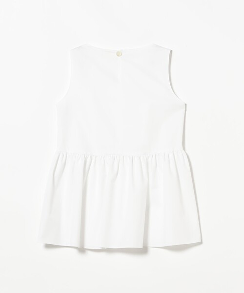 EFFE BEAMS（エッフェビームス）の「ダブルタック コットンツイル ブラウス（シャツ/ブラウス・レディース・ブラック/ホワイト・36/38）」の9枚目の写真