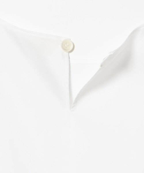 EFFE BEAMS（エッフェビームス）の「ダブルタック コットンツイル ブラウス（シャツ/ブラウス・レディース・ブラック/ホワイト・36/38）」の8枚目の写真