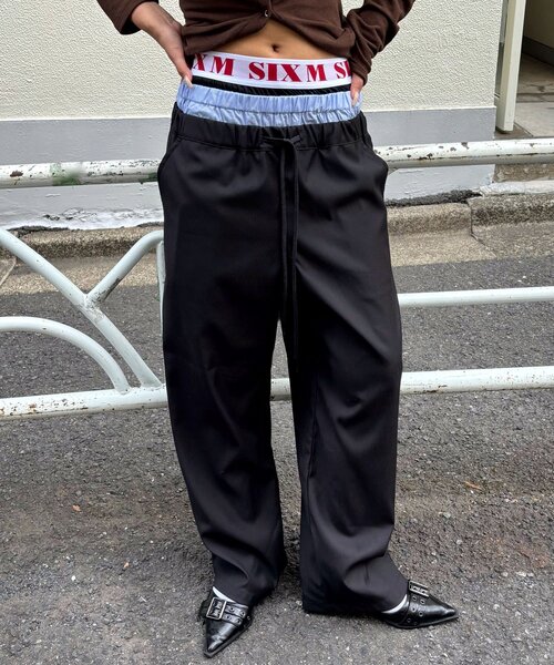 パンツ仲間 プチレタス ] センターシームショートパンツ [M4014