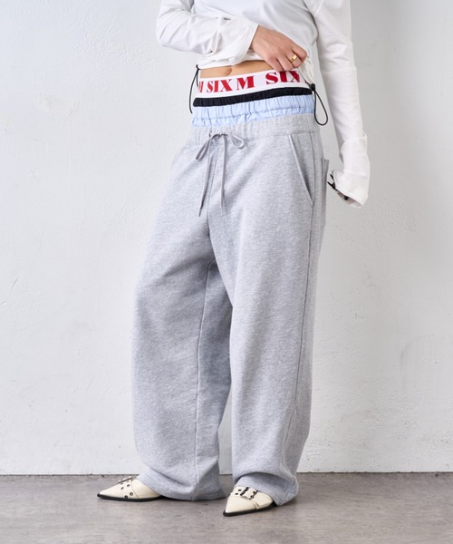 レイヤードパンツ Mサイズ 楽天市場】レイヤードパンツ パンツ レディース ボトムス 送料