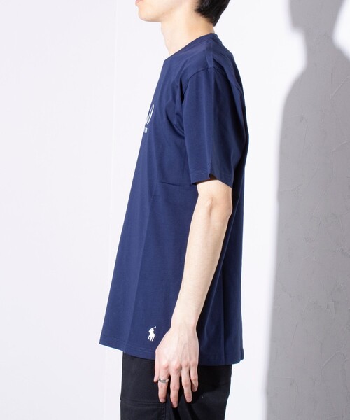 POLO RALPH LAUREN UNDERWEAR(ポロラルフローレンアンダーウェア)の「【POLO RALPH LAUREN/ポロ ラルフ ローレン】ロゴ クルーネックTシャツ(Tシャツ/カットソー・メンズ・ブラック/ネイビー/オフホワイト・L/M/XL)」の18枚目の写真