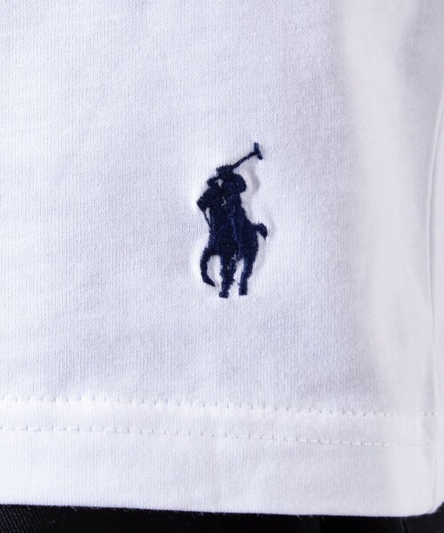 POLO RALPH LAUREN UNDERWEAR(ポロラルフローレンアンダーウェア)の「【POLO RALPH LAUREN/ポロ ラルフ ローレン】ロゴ クルーネックTシャツ(Tシャツ/カットソー・メンズ・ブラック/ネイビー/オフホワイト・L/M/XL)」の21枚目の写真