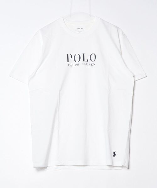 POLO RALPH LAUREN UNDERWEAR(ポロラルフローレンアンダーウェア)の「【POLO RALPH LAUREN/ポロ ラルフ ローレン】ロゴ クルーネックTシャツ(Tシャツ/カットソー・メンズ・ブラック/ネイビー/オフホワイト・L/M/XL)」の5枚目の写真
