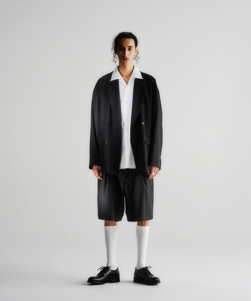 パンツ Comfort Merino Saxony 2 Tuck Wide Easy COOTIE PRODUCTIONS / Comfort Merino Saxony 2 Tuck Wide Easy