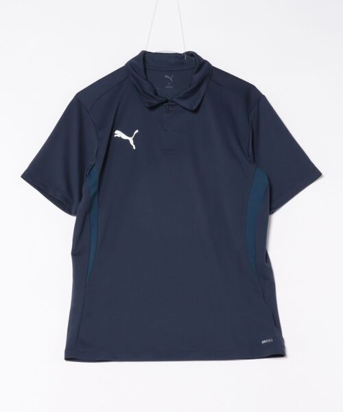 PUMA（プーマ）の「《PUMA》TEAMGOAL ﾏﾙﾁ ﾎﾟﾛ（ポロシャツ・メンズ・ブラック/ネイビー/ホワイト・L/M/S/XL/XXL）」の3枚目の写真