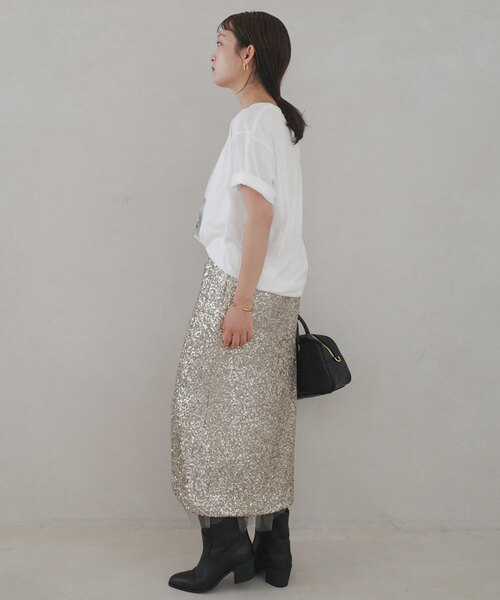 GOOD ROCK SPEED(グッドロックスピード)の「《WEB限定/追加2》GOOD ROCK SPEED SLOBE別注 LIFE PC PHOTO TEE1 C5806-03BODY(Tシャツ/カットソー・レディース・ホワイト/ブラック・FREE)」の10枚目の写真