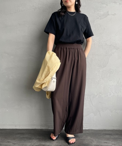 HANES（ヘインズ）の「[HANES/ヘインズ] KURO ショートスリーブ パックTシャツ（Tシャツ/カットソー・レディース・ブラック・S/M/L/XL）」の3枚目の写真