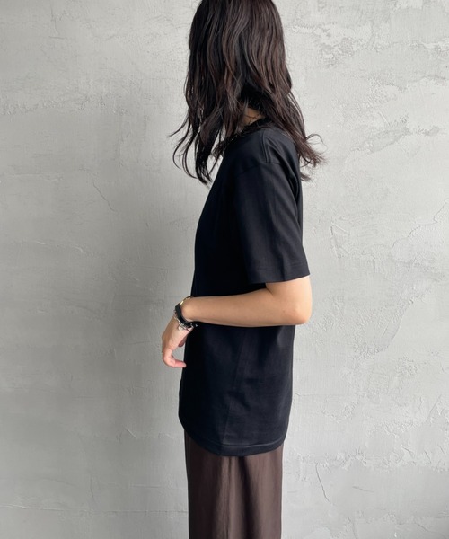 HANES（ヘインズ）の「[HANES/ヘインズ] KURO ショートスリーブ パックTシャツ（Tシャツ/カットソー・レディース・ブラック・S/M/L/XL）」の10枚目の写真