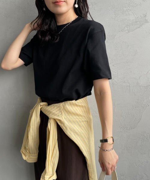 HANES（ヘインズ）の「[HANES/ヘインズ] KURO ショートスリーブ パックTシャツ（Tシャツ/カットソー・レディース・ブラック・S/M/L/XL）」の20枚目の写真