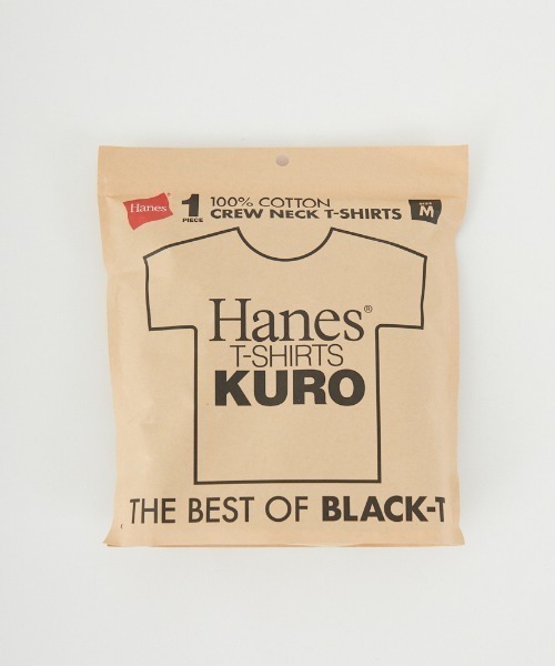 HANES（ヘインズ）の「[HANES/ヘインズ] KURO ショートスリーブ パックTシャツ（Tシャツ/カットソー・レディース・ブラック・S/M/L/XL）」の19枚目の写真