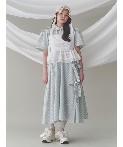 merry jenny（メリージェニー）の「リボンスニーカー（スニーカー・レディース・アイボリー/ブラック・SMALL/MEDIUM/LARGE）」の17枚目の写真