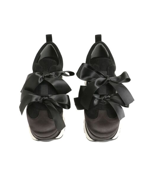 merry jenny（メリージェニー）の「リボンスニーカー（スニーカー・レディース・アイボリー/ブラック・SMALL/MEDIUM/LARGE）」の22枚目の写真