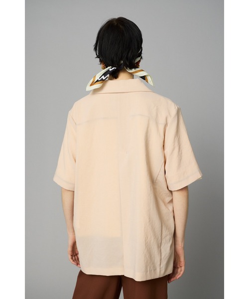 HeRIN.CYE(ヘリンドットサイ)の「Over size half jacket オーバーサイズハーフジャケット(その他アウター・レディース・ライトベージュ/ライトグレー/ネイビー・FREE)」の6枚目の写真