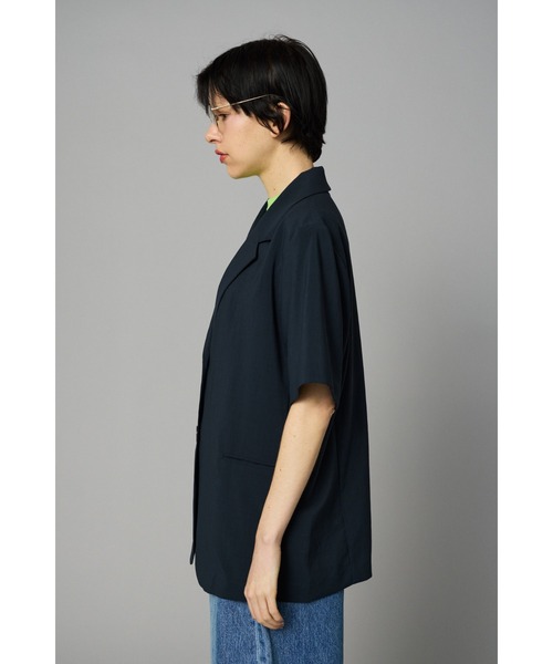 HeRIN.CYE(ヘリンドットサイ)の「Over size half jacket オーバーサイズハーフジャケット(その他アウター・レディース・ライトベージュ/ライトグレー/ネイビー・FREE)」の16枚目の写真