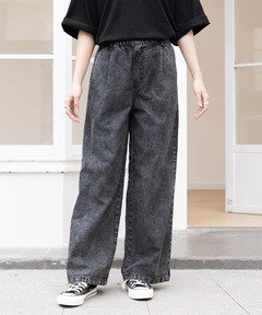 BEAUTY&YOUTH コットンナイロン レースパンツ　ダークグレー BEAUTY&YOUTH コットンナイロン レースパンツ Sダークグレー