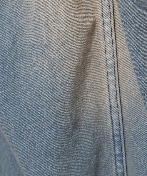 HARE（ハレ）の「デニムワイドカーゴパンツ(HARE)（カーゴパンツ・メンズ・ブルー/ブラック・SMALL/MEDIUM）」の11枚目の写真