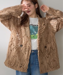 &. NOSTALGIA | 【ZOZO限定】コードレースダブルジャケット(テーラードジャケット)