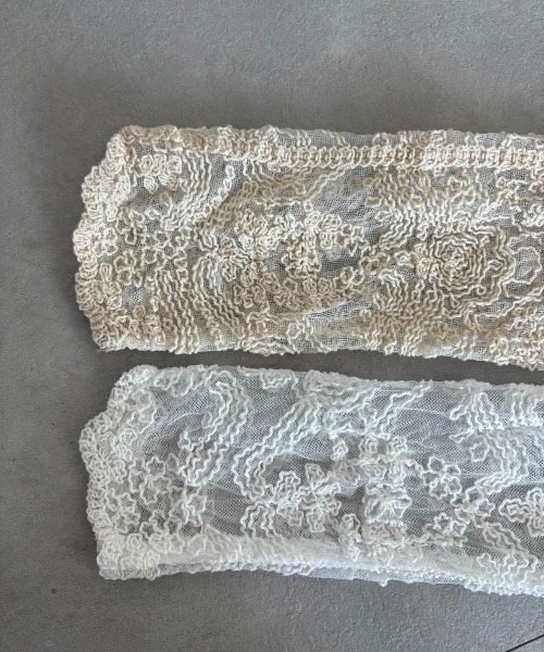 Unitage（ユニテージ）の「総刺繍シアーカーディガン（カーディガン/ボレロ・レディース・アイボリー/ベージュ・FREE）」の20枚目の写真