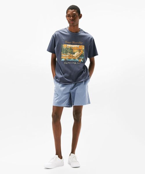 tommy jeans(トミー ジーンズ)の「ツイルルーズビーチショートパンツ(その他パンツ・メンズ・ブルー/グレー・LARGE/SMALL/MEDIUM)」の3枚目の写真