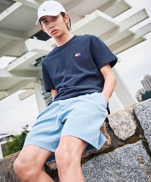 tommy jeans(トミー ジーンズ)の「ツイルルーズビーチショートパンツ(その他パンツ・メンズ・ブルー/グレー・LARGE/SMALL/MEDIUM)」の15枚目の写真