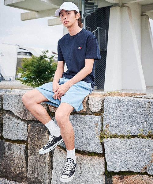 tommy jeans(トミー ジーンズ)の「ツイルルーズビーチショートパンツ(その他パンツ・メンズ・ブルー/グレー・LARGE/SMALL/MEDIUM)」の13枚目の写真