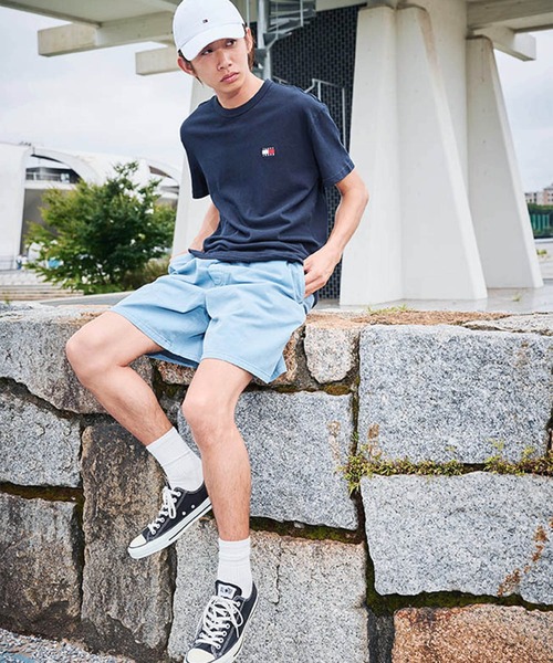 tommy jeans(トミー ジーンズ)の「ツイルルーズビーチショートパンツ(その他パンツ・メンズ・ブルー/グレー・LARGE/SMALL/MEDIUM)」の14枚目の写真