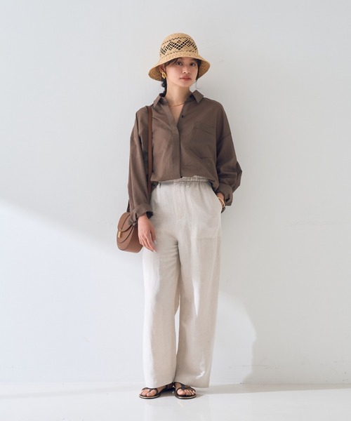 DEMELLIER LONDON(デメリエーロンドン)の「【DeMellier/デメリエー】SIENA SADDLE ショルダーバッグ(ショルダーバッグ・レディース・ライトブラウン・フリー)」の18枚目の写真