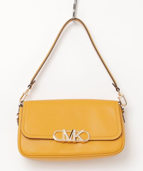 MICHAEL KORS(マイケルコース)の「MICHAEL KORS Parker Medium Shoulder Bag マイケルコース パーカー ミディアム レザーショルダーバッグ(ショルダーバッグ・レディース・ゴールド系その他/ブラック/ベージュ系その他・FREE)」の19枚目の写真