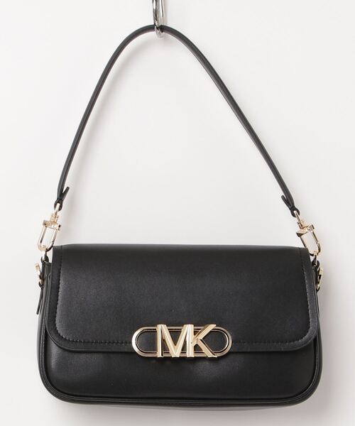 MICHAEL KORS(マイケルコース)の「MICHAEL KORS Parker Medium Shoulder Bag マイケルコース パーカー ミディアム レザーショルダーバッグ(ショルダーバッグ・レディース・ゴールド系その他/ブラック/ベージュ系その他・FREE)」の21枚目の写真