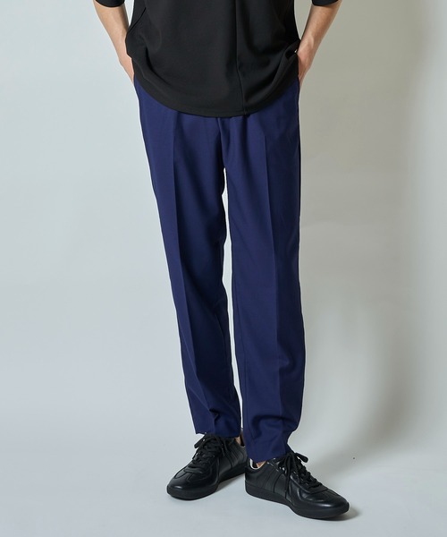 TETE HOMME(テットオム)の「イージースラックス(スラックス・メンズ・ダークネイビー/ダークベージュ/ブラック/ネイビー/チャコールグレー・マルチサイズ)」の5枚目の写真