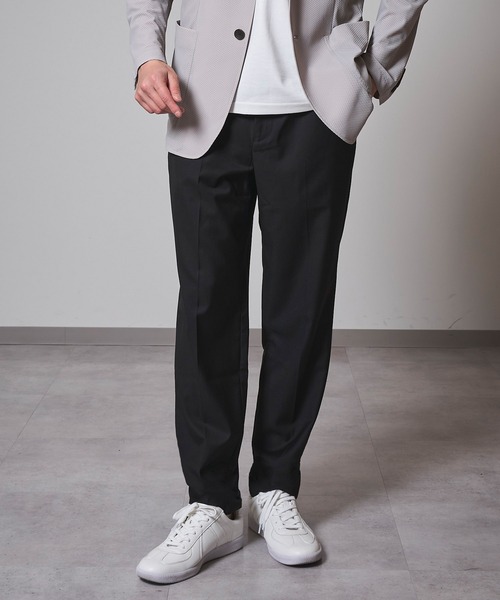 TETE HOMME(テットオム)の「イージースラックス(スラックス・メンズ・ダークネイビー/ダークベージュ/ブラック/ネイビー/チャコールグレー・マルチサイズ)」の12枚目の写真