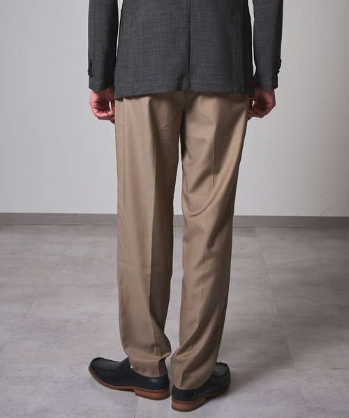 TETE HOMME(テットオム)の「イージースラックス(スラックス・メンズ・ダークネイビー/ダークベージュ/ブラック/ネイビー/チャコールグレー・マルチサイズ)」の19枚目の写真