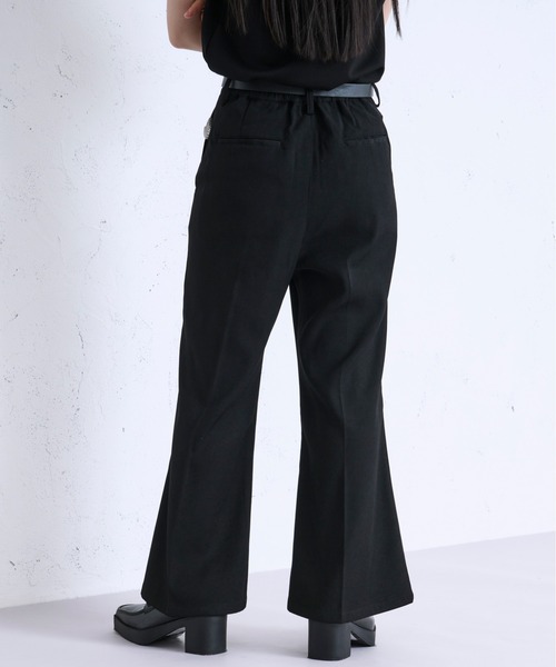 Ellno Loset(エルノロゼット)の「センタークリースフレアパンツ(その他パンツ・メンズ・ブルーグリーン/ブラック/アイボリー・SMALL/X-SMALL/LARGE/MEDIUM)」の21枚目の写真