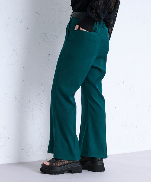 Ellno Loset(エルノロゼット)の「センタークリースフレアパンツ(その他パンツ・メンズ・ブルーグリーン/ブラック/アイボリー・SMALL/X-SMALL/LARGE/MEDIUM)」の11枚目の写真