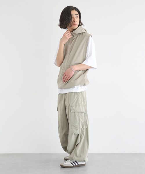 CRAFT STANDARD BOUTIQUE（クラフトスタンダードブティック）の「UVカット/速乾 DRY-MIXベスト（ベスト・メンズ・ブラック/グレイッシュベージュ/ネイビー・M/L/XL）」の17枚目の写真