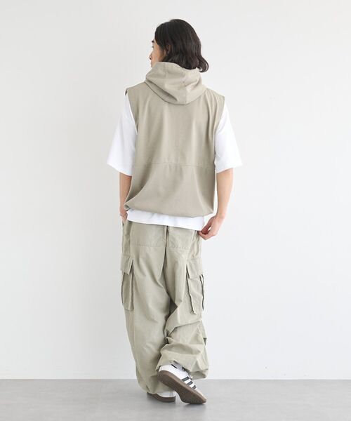 CRAFT STANDARD BOUTIQUE（クラフトスタンダードブティック）の「UVカット/速乾 DRY-MIXベスト（ベスト・メンズ・ブラック/グレイッシュベージュ/ネイビー・M/L/XL）」の18枚目の写真