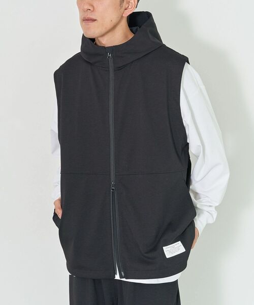 CRAFT STANDARD BOUTIQUE（クラフトスタンダードブティック）の「UVカット/速乾 DRY-MIXベスト（ベスト・メンズ・ブラック/グレイッシュベージュ/ネイビー・M/L/XL）」の19枚目の写真