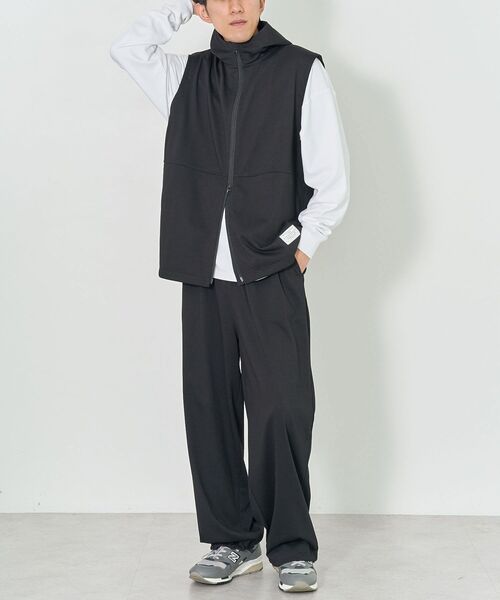 CRAFT STANDARD BOUTIQUE（クラフトスタンダードブティック）の「UVカット/速乾 DRY-MIXベスト（ベスト・メンズ・ブラック/グレイッシュベージュ/ネイビー・M/L/XL）」の22枚目の写真